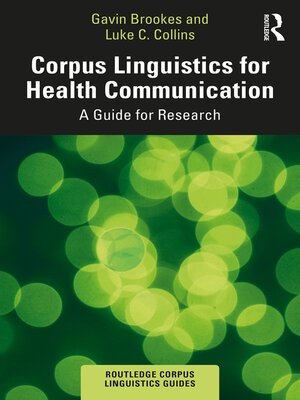 cover image of Corpus Linguistics for Health Communication